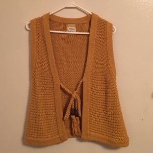 Fossil sweater vest!